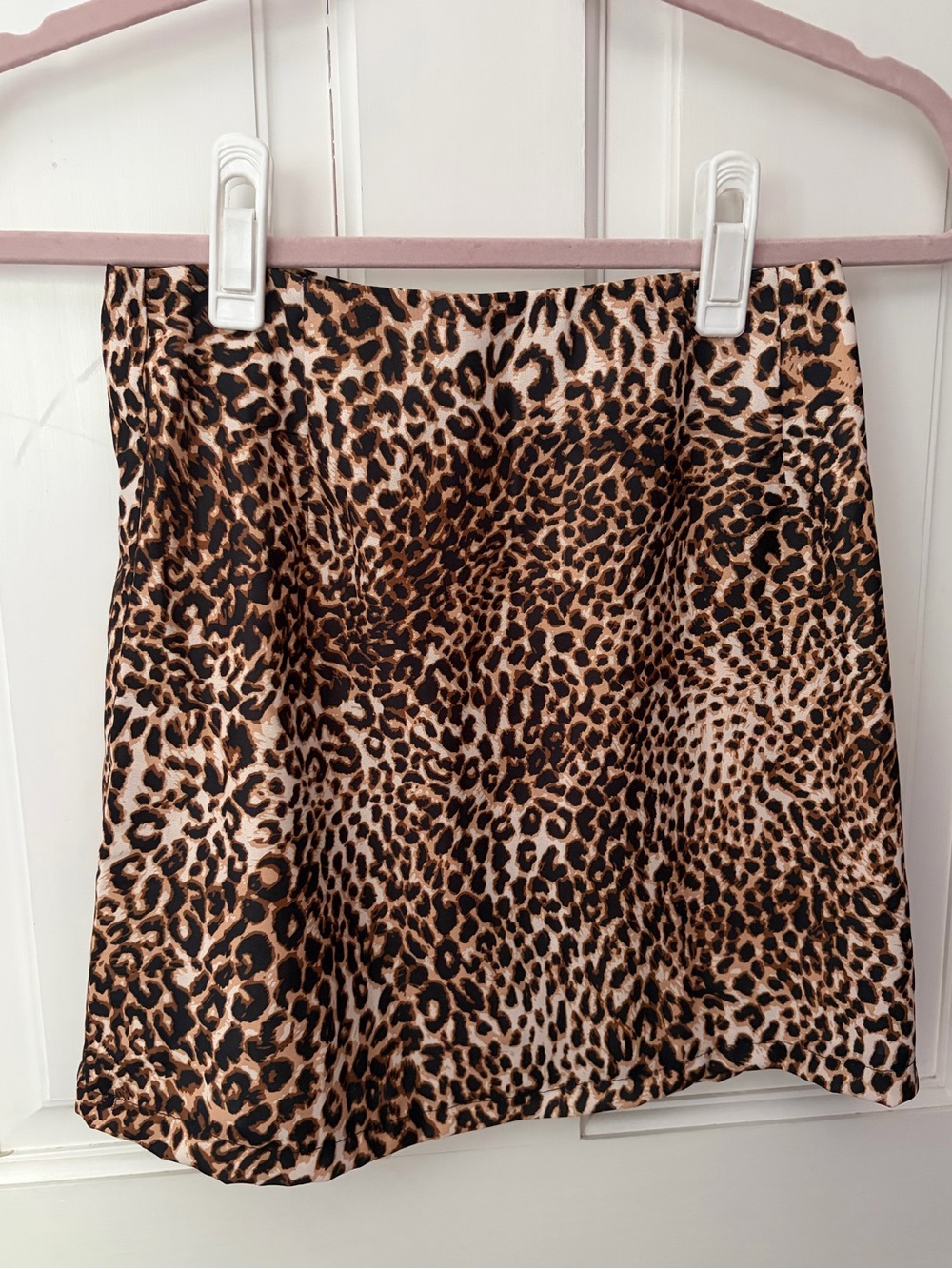 Princess Polly leopard print skirt